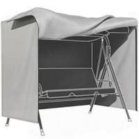 Outsunny Garden Furniture Protector Patio Swing Chair Cover Light Grey