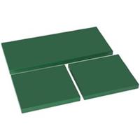 Outsunny 3PCs Rattan Garden Seat Cushions Pads for Patio Furniture Green