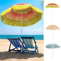 Garden Patio Hawaii Beach Sun Umbrella Sunshade Outdoor Folding Tilting Parasol