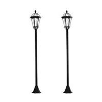 Outsunny 2 PCS LED Garden Lights Lamp Solar Powered Lantern Auto Switch Patio