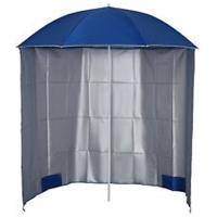 Outsunny 2.2M Outdoor Parasol Fishing Umbrella Beach Sun Shelter w/ Carry Bag