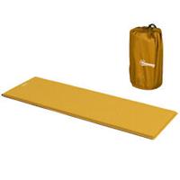 Outsunny Self-Inflating Single Sleeping Pad Air Bed with Carry Bag, Khaki