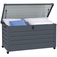 Outsunny 331L Outdoor Storage Box Waterproof with Wheels and Lock