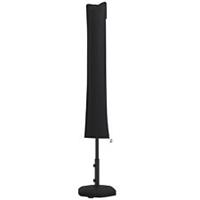 Outsunny Parasol Cover, Patio Cantilever Cover, Banana Umbrella Cover, Black
