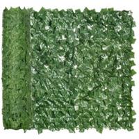Outsunny Artificial Leaf Hedge Panel Garden Fence Privacy 1x3m , Refurbished