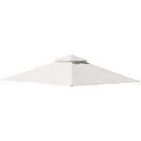 Outsunny Gazebo Cover 3x3m 2-Tier Roof Top , Refurbished
