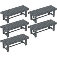 Outsunny 1.1M Outdoor Garden Bench Patio Loveseat Fir Wood 2 Person