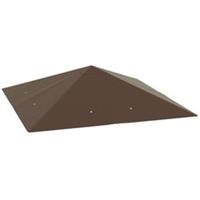 Outsunny Gazebo Canopy Replacement Brown, Refurbished
