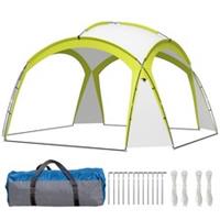 Outsunny Gazebo Party Tent Green, Refurbished