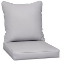 Outsunny Garden Chair Cushion Set Light Grey, Used