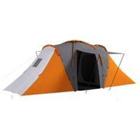 Outsunny 4-6 Man Tent w/ Bedrooms Grey, Used