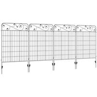 Garden Fencing 43in x 11.5ft Metal, Used