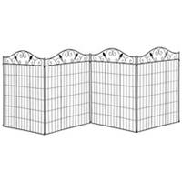 Garden Decorative Fence Steel Wire Border Edging, Refurbished