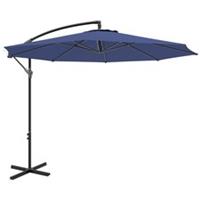 Outsunny Banana Parasol w/ Crank & Base, Refurbished