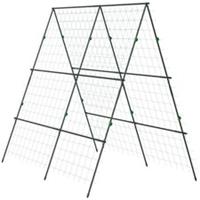 Outsunny A-Frame Trellis Plant Support for Vegetables, Flowers, Fruit