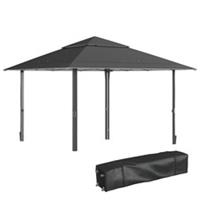 Outsunny Pop-Up Canopy Tent Dark Grey, Refurbished