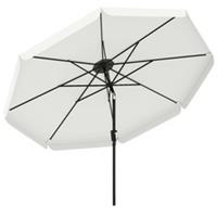 Outsunny 3 m Garden Parasol with Tilt & Crank, UPF30+ Outdoor Table Umbrella