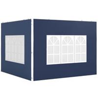Outsunny 2PC Gazebo Side Panels for 3x3/3x6m Canopy, Blue, Refurbished