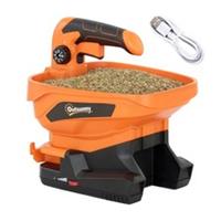 Outsunny Cordless Spreader, 3.3L Handheld Seed Spreader