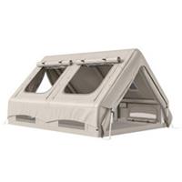 Outsunny Inflatable Tent, 4 Season Hot Tent 10000mm Waterproof, Khaki