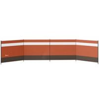 Outsunny Camping Windbreaks with Clear Windows, 725 x 140cm, Orange