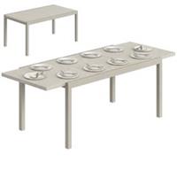 Outsunny Extending Garden Table, Aluminium Outdoor Table for 8-10 Refurbished