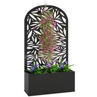 Outsunny Metal Raised Garden Bed, Outdoor Elevated Planter Box Refurbished