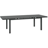 Aluminium Extending Dining Table for 6-8 People, Grey, Refurbished