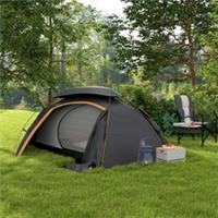 Outsunny Camping Tent Dome Tent with Removable Rainfly for 1-2 Man Refurbished