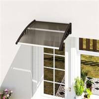 Outsunny Door Canopy Outdoor Awning Rain Shelter for Window Porch Refurbished