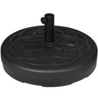 Outsunny Water Sand Filled Weighted Parasol Base, Black, Refurbished