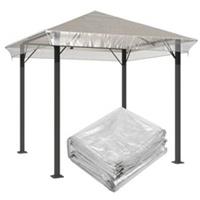 Outsunny 2x2m Waterproof Outdoor Gazebo Protective Cover, Refurbished