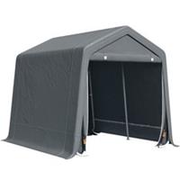 Outsunny Outdoor Garden Storage Shed Waterproof Bike Tent w/ Zipper Doors