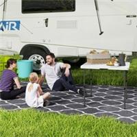 Outsunny 3ft Folding Camping Table with 2 Adjustable Height Refurbished
