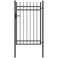 Outsunny Galvanised Steel Garden Fence Gate Lock With Keys, Refurbished