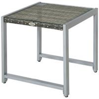 Outsunny Rattan End Table Side Coffee Desk Outdoor Patio Garden Furniture