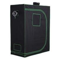 Outsunny Mylar Hydroponic Grow Tent w/ Floor Tray for Indoor Plant 120x60x150cm