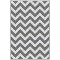 Outsunny 121x182cm Reversible Outdoor Rug Portable Straw RV Camping Mat