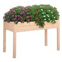 Outsunny Raised Wood Garden Bed Planter Vegetables Grow Flower Herbs Box Kit