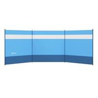 Outsunny Camping Windbreaks with Clear Windows, 440 x 140cm, Blue