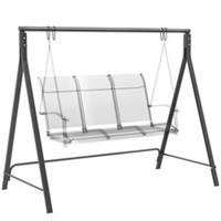 Outsunny Swing Stand, Meta Swing Frame, 240kg Weight Capacity, Black