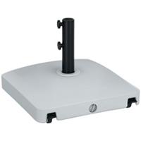 Outsunny Water or Sand Filled Outdoor Market Parasol Base Stand with Wheels