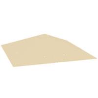 Outsunny 3 x 3(m) Gazebo Canopy Replacement Cover with Drain Holes, Beige