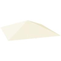 Outsunny 3 x 3(m) Gazebo Canopy Replacement Cover, UPF30+, Cream White