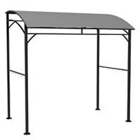 Outsunny 2.2 x 1.5 m BBQ Gazebo Tent Sun Shade with Canopy, Grey
