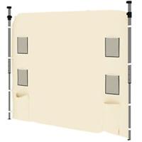 Outsunny Side Panel for 3x3 m Pop Up Gazebos, 1 Pack Sidewall Only, Beige
