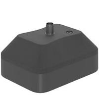 Outsunny Fillable Parasol Base, Sun Umbrella Base for Deck Poolside, Black