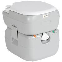 Outsunny Portable Toilet with Detachable Tanks for Camping, Grey