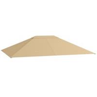 Gazebo Roof Cover, Khaki, Refurbished