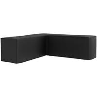 L-Shaped Rattan Sofa Cover Waterproof 250cm, Refurbished
